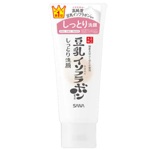 Sana Nameraka Honpo Sana Soy Milk Isoflavone Cleansing Face Wash NC 150g - Moist - TODOKU Japan - Japanese Beauty Skin Care and Cosmetics