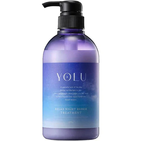 YOLU Night Beauty Treatment Bottle 475ml - Relax Night Repair - TODOKU Japan - Japanese Beauty Skin Care and Cosmetics