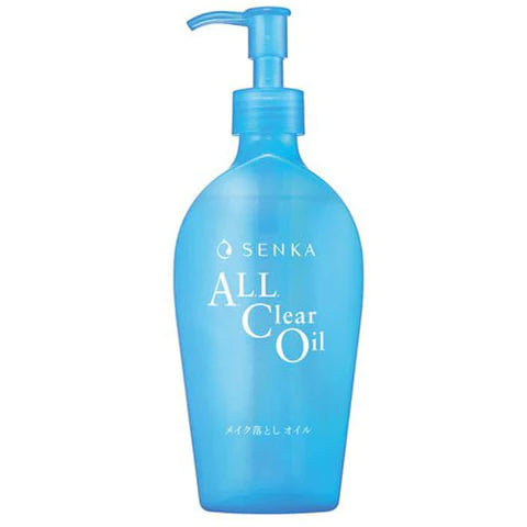 Shiseido Senka All Clear Oil (Makeup Removal Oil) - 230ml - TODOKU Japan - Japanese Beauty Skin Care and Cosmetics