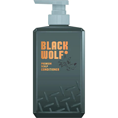 BLACK WOLF Premium Scalp Conditioner - 380ml - TODOKU Japan - Japanese Beauty Skin Care and Cosmetics
