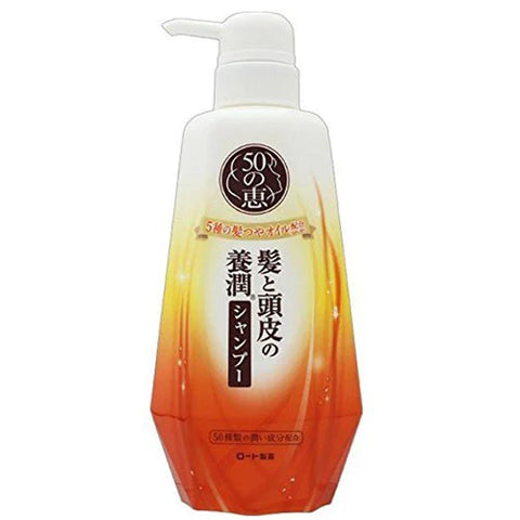 50 Megumi Rohto Hair & Scalp Youjun Hair Shampoo - 400ml - TODOKU Japan - Japanese Beauty Skin Care and Cosmetics