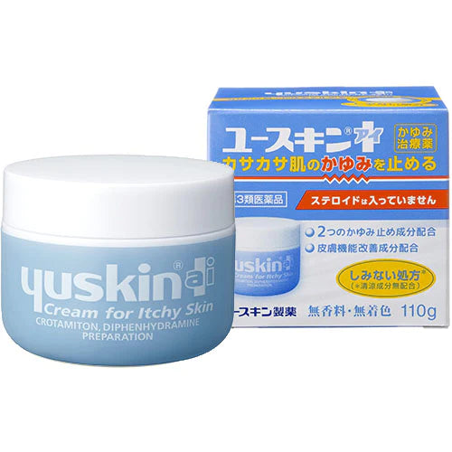 Yuskin I Cream For Itchy Skin Cream - 110g - TODOKU Japan - Japanese Beauty Skin Care and Cosmetics