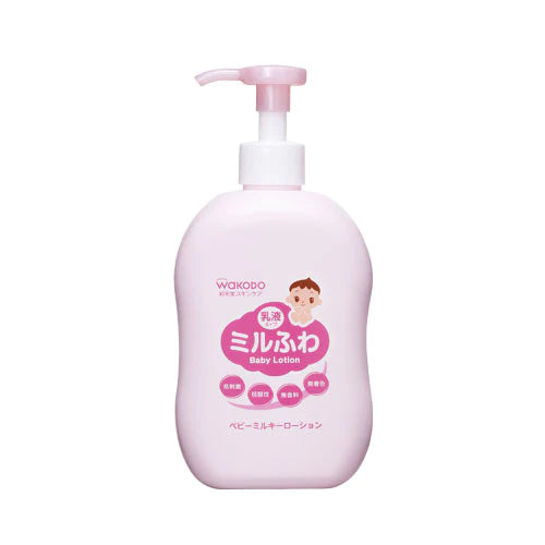 Wakodo Baby Milky Lotion - 300ml - TODOKU Japan - Japanese Beauty Skin Care and Cosmetics