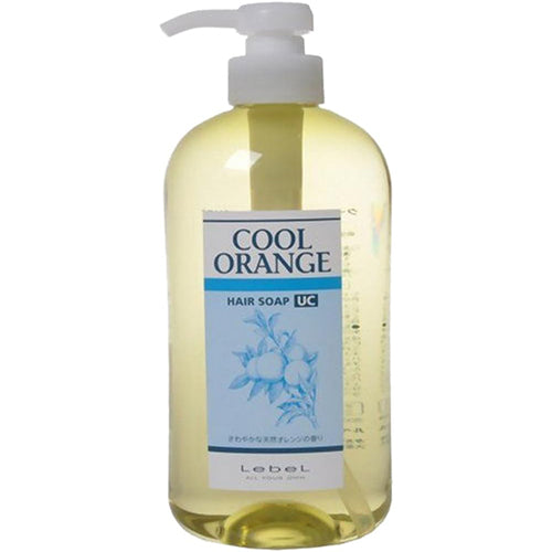 Lebel Cool Orange Hair Soap UC (Ultra Cool Type) - 600ml - TODOKU Japan - Japanese Beauty Skin Care and Cosmetics