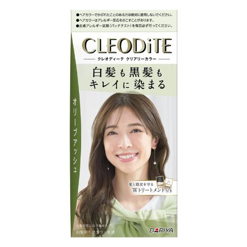 CLEODITE Clearly Color Hair Color Olive Ash - TODOKU Japan - Japanese Beauty Skin Care and Cosmetics