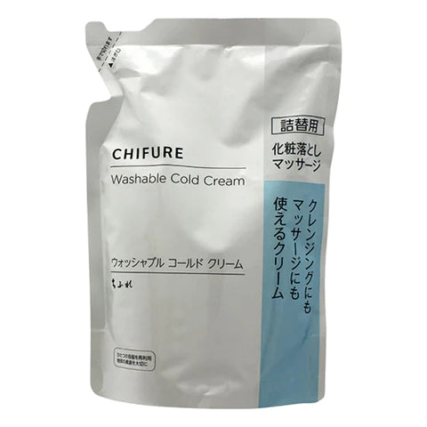 Chifure Washable Cold Cream 300g - Refill - TODOKU Japan - Japanese Beauty Skin Care and Cosmetics