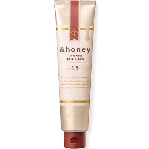 &honey Deep Moist Hair Pack 130g Step1.5 - Etoile Honey Sent - TODOKU Japan - Japanese Beauty Skin Care and Cosmetics