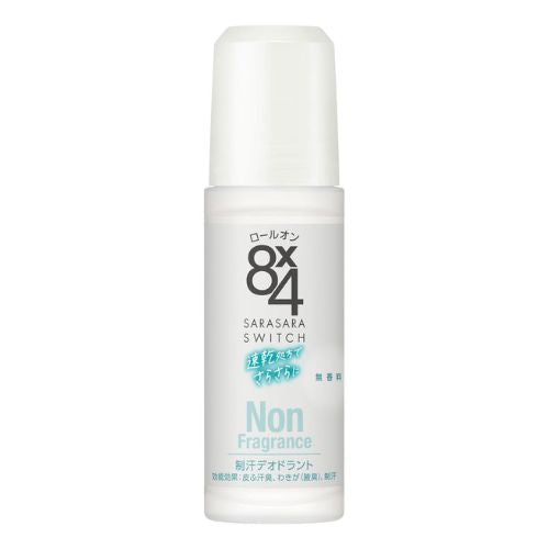 Eight Four Deodorant Roll-On 45ml - Unscented - TODOKU Japan - Japanese Beauty Skin Care and Cosmetics