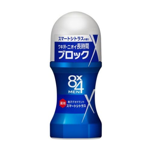 Eight Four Men Deodorant Roll On - Smart Citrus - TODOKU Japan - Japanese Beauty Skin Care and Cosmetics