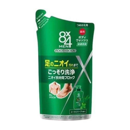 Eight Four Men Medicinal Body Wash Body 300ml - Refill - TODOKU Japan - Japanese Beauty Skin Care and Cosmetics