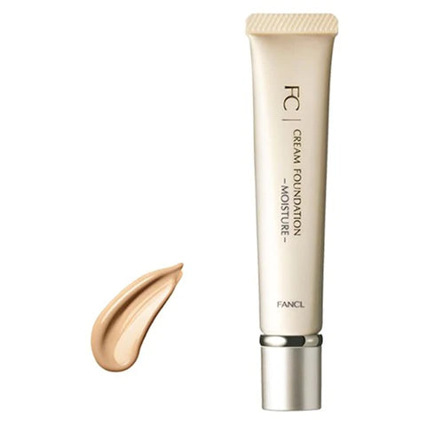 Fancl Cream Foundation Moisture SPF25 PA++ - 03 Yellow Beige Light - TODOKU Japan - Japanese Beauty Skin Care and Cosmetics