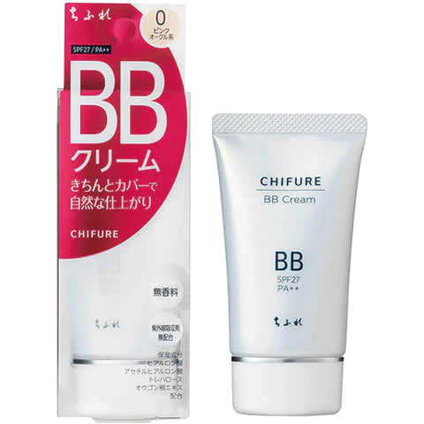 Chifure BB Cream - 0 Pink Ocher - TODOKU Japan - Japanese Beauty Skin Care and Cosmetics