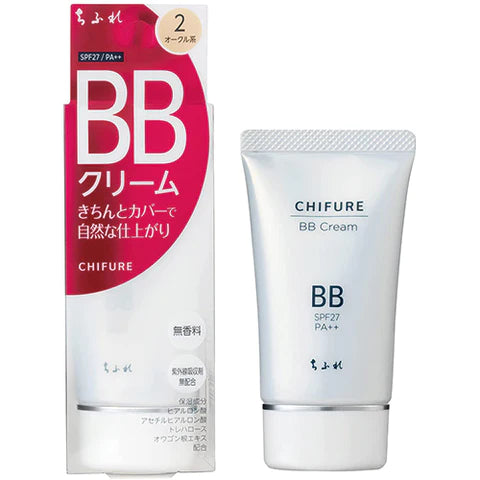 Chifure BB Cream - 2 Slightly Dark - TODOKU Japan - Japanese Beauty Skin Care and Cosmetics