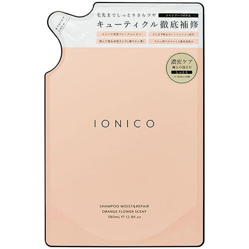 Ionico Premium Ion Damage Care Shampoo Moist & Repair Refill - 380ml - TODOKU Japan - Japanese Beauty Skin Care and Cosmetics