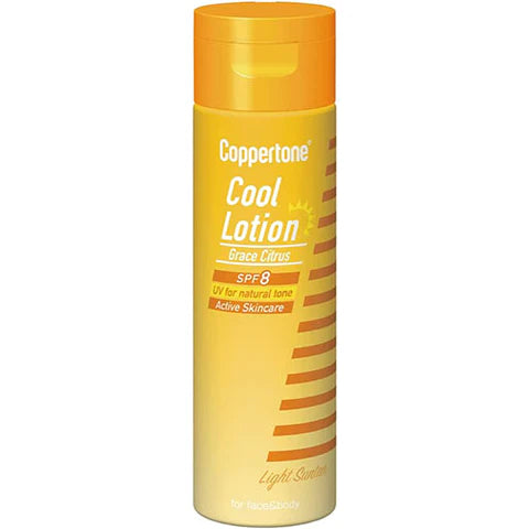 Coppertone Cool Lotion Grace Citrus - 150ml - TODOKU Japan - Japanese Beauty Skin Care and Cosmetics