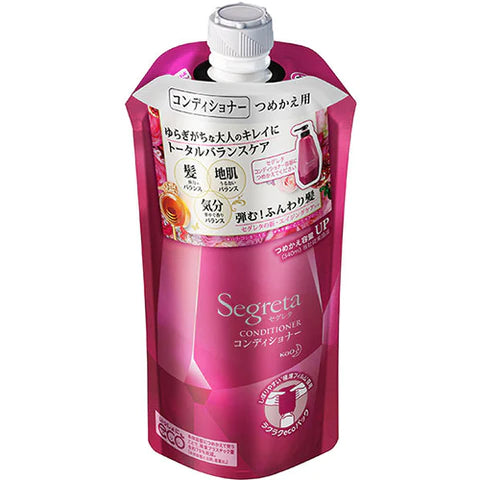 Segreta Kao Plump Volume Hair Conditioner - 340ml - Refill - TODOKU Japan - Japanese Beauty Skin Care and Cosmetics
