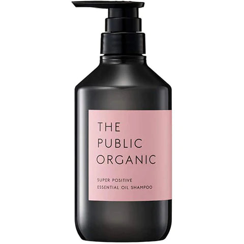 The Public Organic Super Positive Essential Oil Shampoo - 480ml - TODOKU Japan - Japanese Beauty Skin Care and Cosmetics