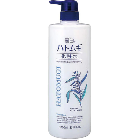 Reihaku Hatomugi Skin Lotion - 1000ml - TODOKU Japan - Japanese Beauty Skin Care and Cosmetics