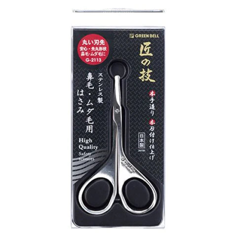 Takumi No Waza Stainless Scissors Nose Hair - G-2113 - TODOKU Japan - Japanese Beauty Skin Care and Cosmetics