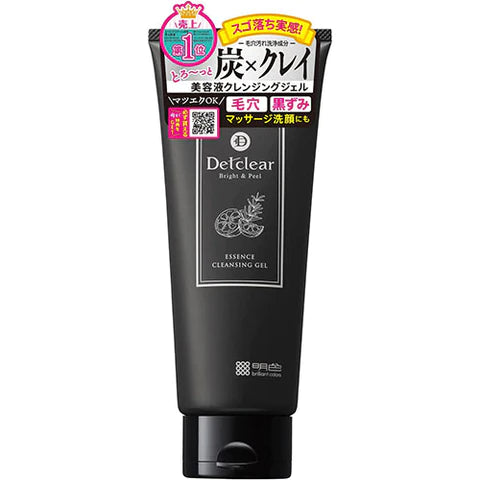 Detclear Meishoku Bright & Peel Beauty Essence Cleansing Gel - 180g - TODOKU Japan - Japanese Beauty Skin Care and Cosmetics