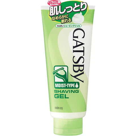 Gatsby Shaving Gel Moist - 205g - TODOKU Japan - Japanese Beauty Skin Care and Cosmetics