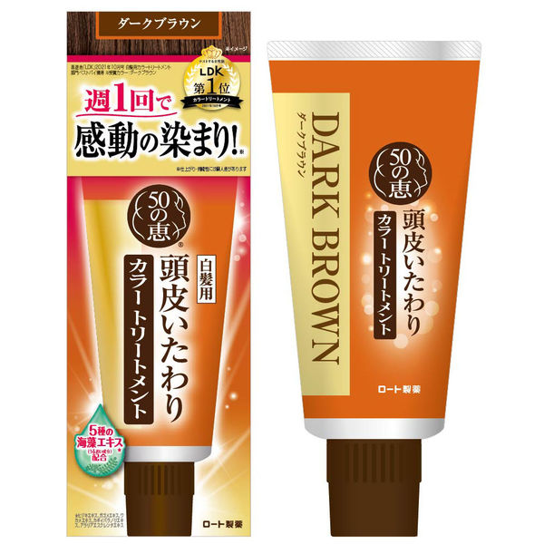 50 Megumi Rohto Aging Care Hair Hair Color Treatment 150g - TODOKU Japan - Japanese Beauty Skin Care and Cosmetics