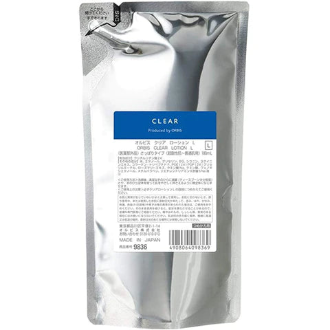 Orbis Medicinal Clear Lotion - 180ml - Light - Refill - TODOKU Japan - Japanese Beauty Skin Care and Cosmetics
