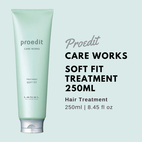 Lebel Proedit Care Works Hair Ttreatment Soft Fit - 250ml - TODOKU Japan - Japanese Beauty Skin Care and Cosmetics
