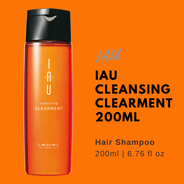 Lebel IAU Cleansing Clearment Shampoo 200ml - TODOKU Japan - Japanese Beauty Skin Care and Cosmetics