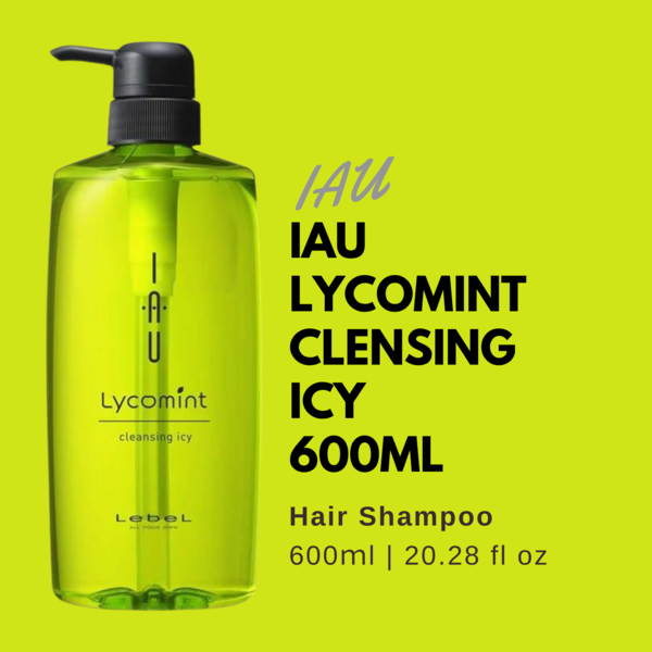 Lebel IAU Cleansing Lycomint  icy Hair Shampoo - 600ml - TODOKU Japan - Japanese Beauty Skin Care and Cosmetics