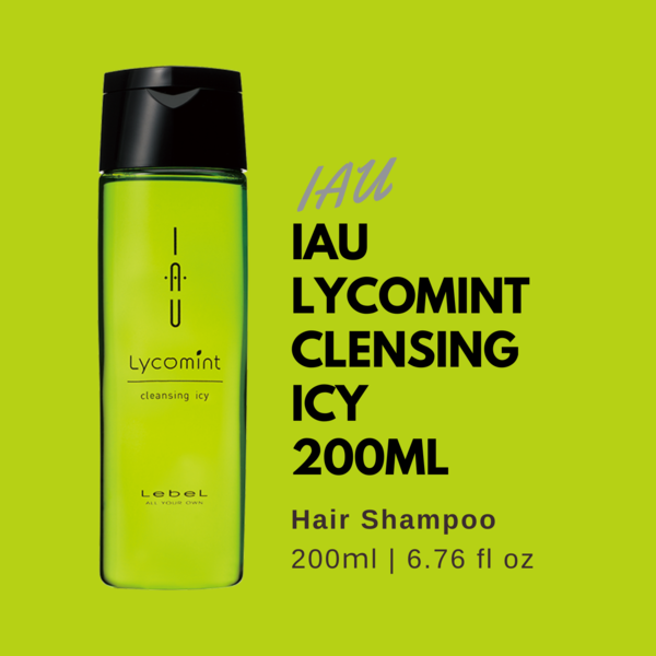 Lebel IAU Cleansing Lycomint icy Shampoo 200ml - TODOKU Japan - Japanese Beauty Skin Care and Cosmetics