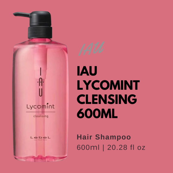 Lebel IAU Cleansing Lycomint Hair Shampoo - 600ml - TODOKU Japan - Japanese Beauty Skin Care and Cosmetics