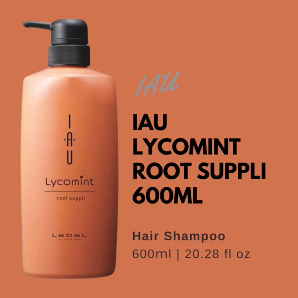 Lebel IAU Lycomint Root Suppli Scalp Hair Treatment - 600ml - TODOKU Japan - Japanese Beauty Skin Care and Cosmetics