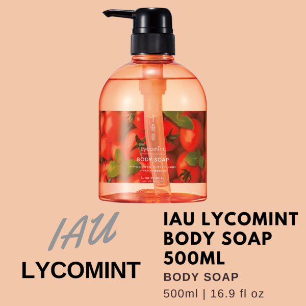Lebel IAU Lycomint Body Soap - 500ml - TODOKU Japan - Japanese Beauty Skin Care and Cosmetics
