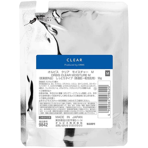 Orbis Medicinal Clear Moisture- 50g - Moist - Refill - TODOKU Japan - Japanese Beauty Skin Care and Cosmetics