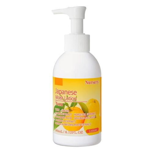 Nursery Moist Lotion 180ml - Yuzu Scent - TODOKU Japan - Japanese Beauty Skin Care and Cosmetics