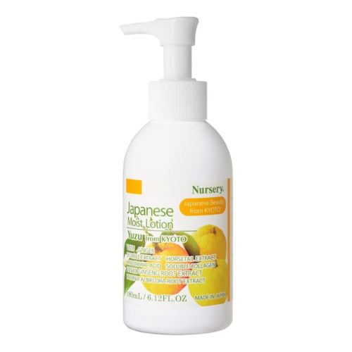 Nursery Moist Lotion 180ml - Kyoto Yuzu Scent - TODOKU Japan - Japanese Beauty Skin Care and Cosmetics