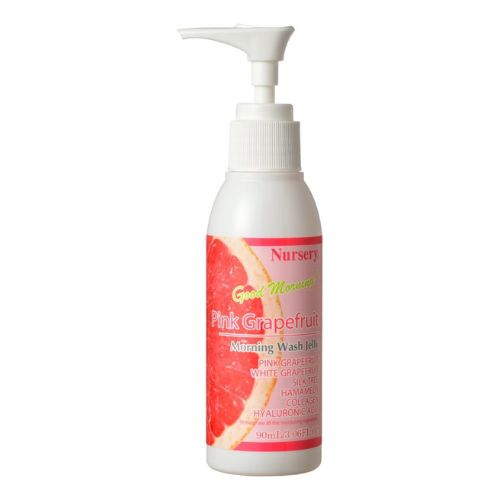 Nursery Morning Wash Jelly Mojito 90ml - Pink Grapefruit - TODOKU Japan - Japanese Beauty Skin Care and Cosmetics