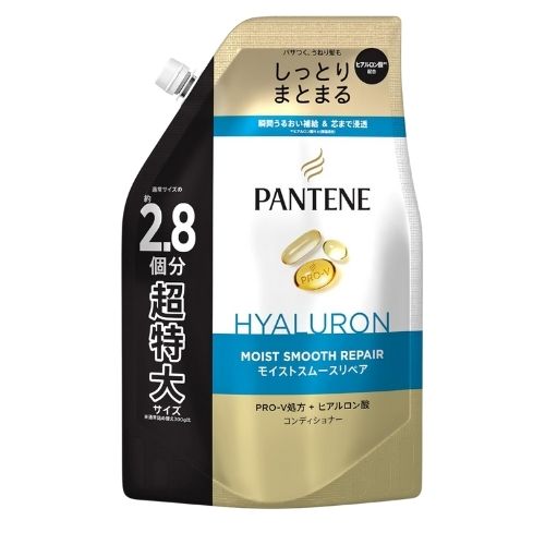 PANTENE Moist Smooth Repair Conditioner - Refill -860g - TODOKU Japan - Japanese Beauty Skin Care and Cosmetics