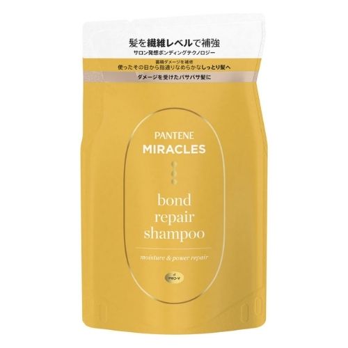 PANTENE MIRACLES Bond Repair Series Moisture & Power Repair Shampoo - Refill - 350g - TODOKU Japan - Japanese Beauty Skin Care and Cosmetics