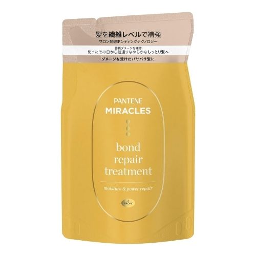 PANTENE MIRACLES Bond Repair Series Moisture & Power Repair Treatment - Refill - 350g - TODOKU Japan - Japanese Beauty Skin Care and Cosmetics