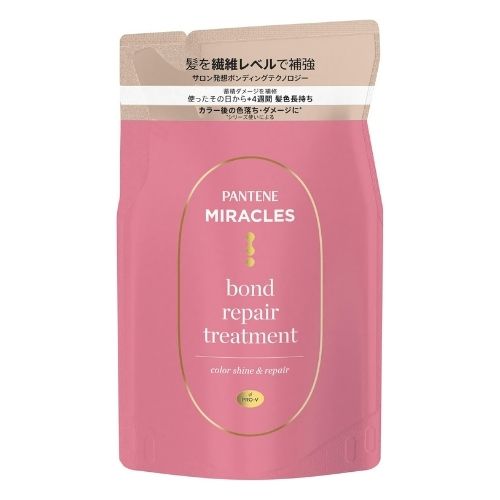 PANTENE MIRACLES Bond Repair Series Color Shine & Repair Treatment - Refill - 350g - TODOKU Japan - Japanese Beauty Skin Care and Cosmetics