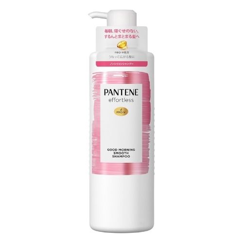 PANTENE Effortless Good Morning Smooth Shampoo Pump - 480ml - TODOKU Japan - Japanese Beauty Skin Care and Cosmetics