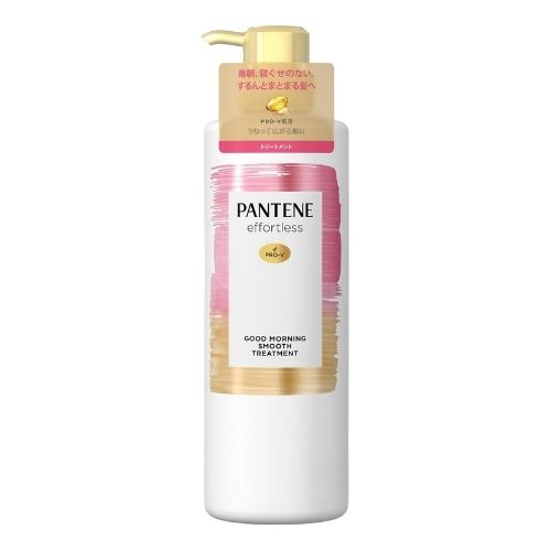 PANTENE Effortless Good Morning Smooth Treatment Pump - 480g - TODOKU Japan - Japanese Beauty Skin Care and Cosmetics