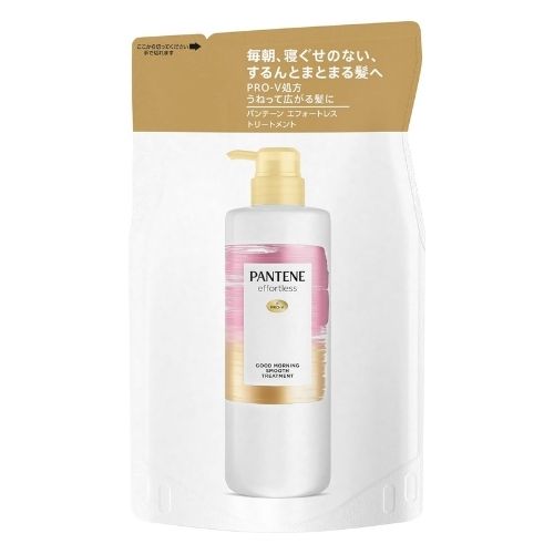 PANTENE Effortless Good Morning Smooth Treatment - Refill - 350g - TODOKU Japan - Japanese Beauty Skin Care and Cosmetics