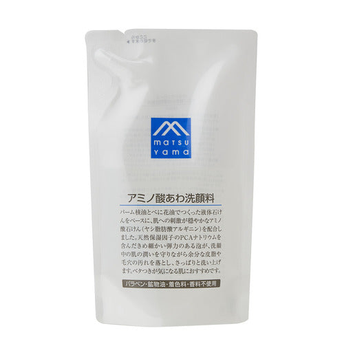 Matsuyama M-Mark Amino Acid Bubble Wash 120ml - Refill - TODOKU Japan - Japanese Beauty Skin Care and Cosmetics