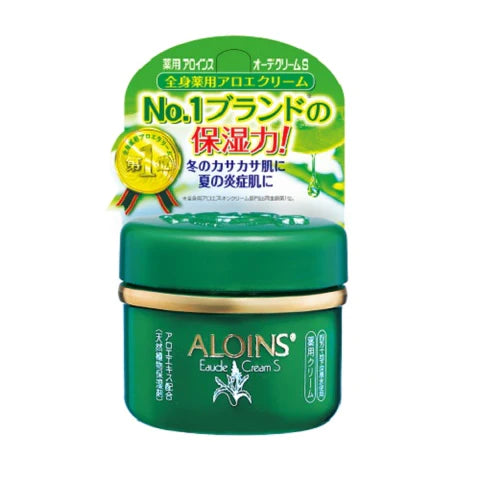Aloins Eaude Cream S (Medicated Skin Cream) 35g - Floral Green Scent - TODOKU Japan - Japanese Beauty Skin Care and Cosmetics