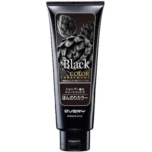 Anna Donna Every Color Treatment 160g - Black - TODOKU Japan - Japanese Beauty Skin Care and Cosmetics