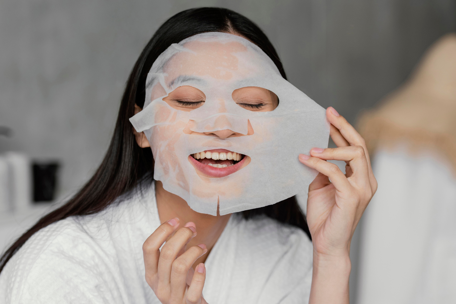 Japanese girl sheet mask