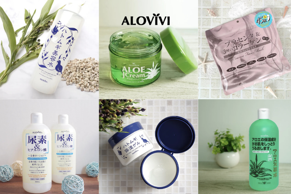 ALOVIVI skincare suitable for sensitive and all skin types